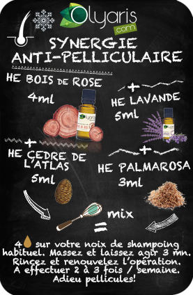 Huiles Essentielles Anti Pellicules : Notre Synergie - Olyaris